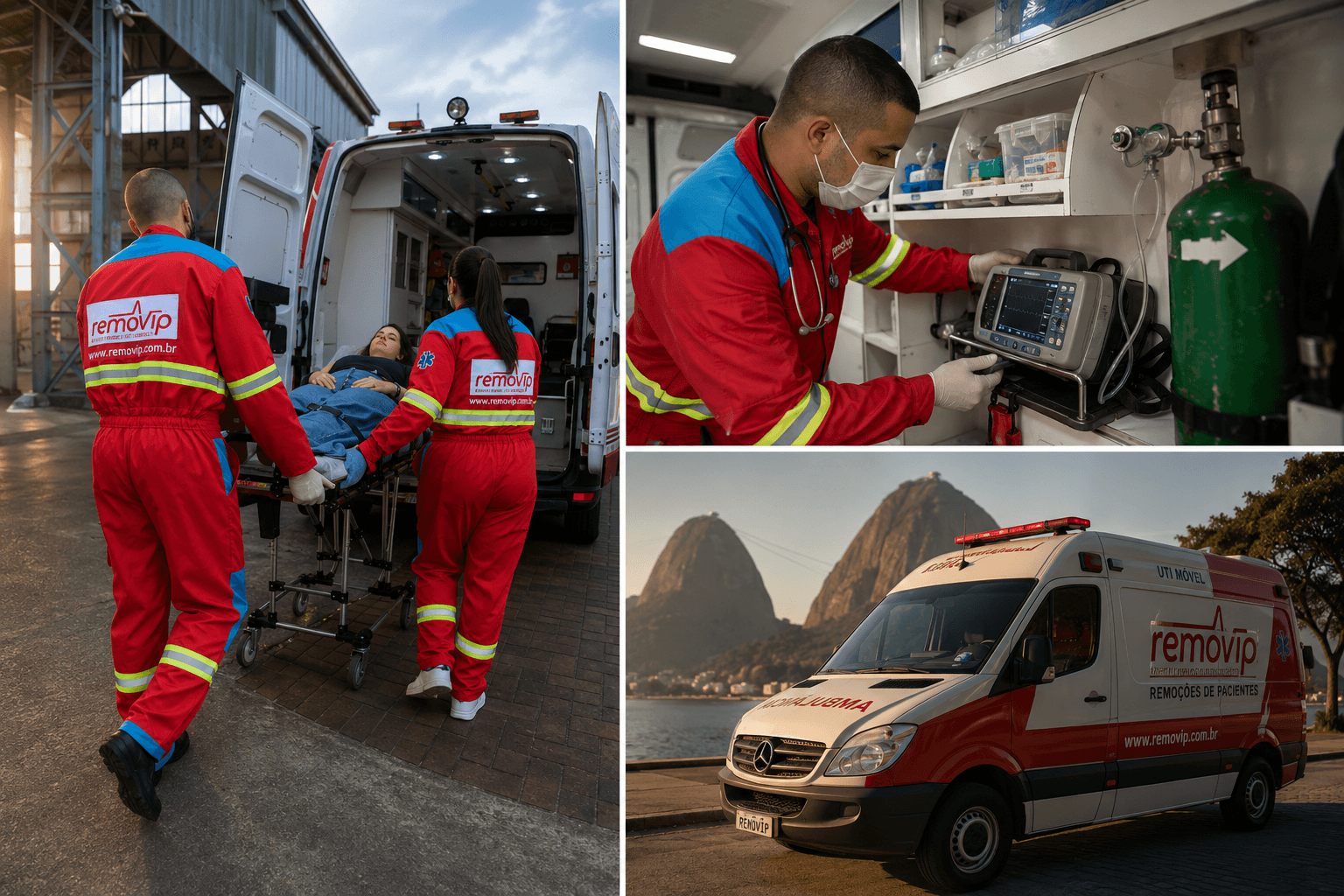 Remoção de Pacientes em todo o Rio de Janeiro